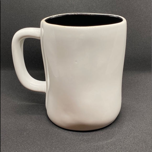 Rae Dunn Coffee Mug - A+ - White & Black - Picture 2 of 3